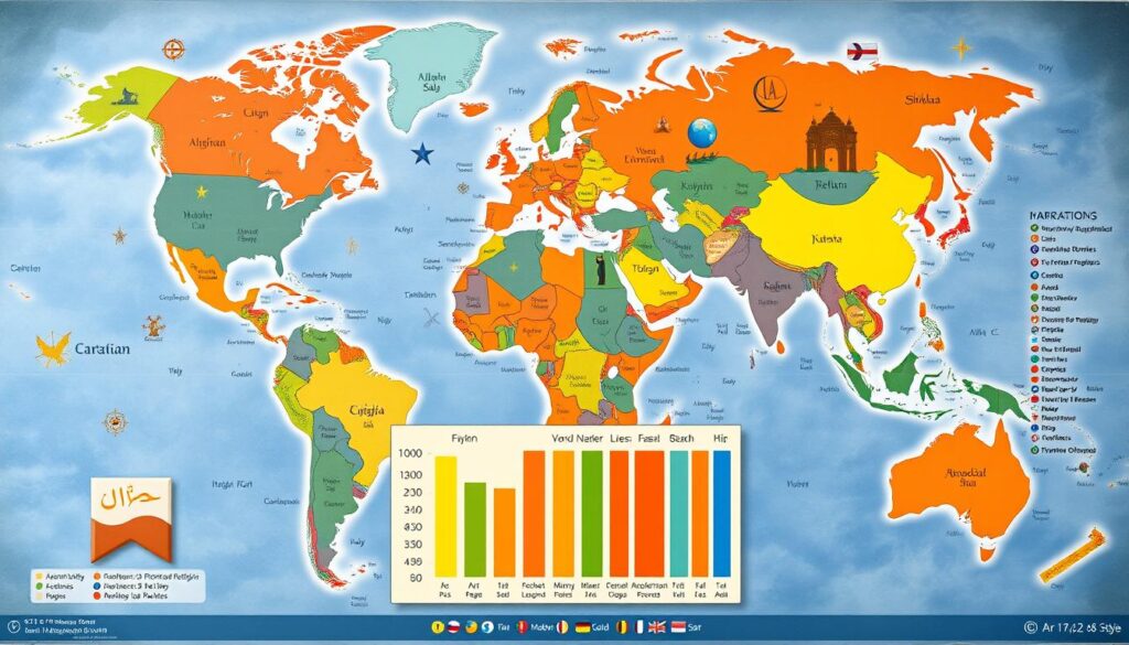 Perbandingan Jumlah Penganut Agama Besar di Dunia